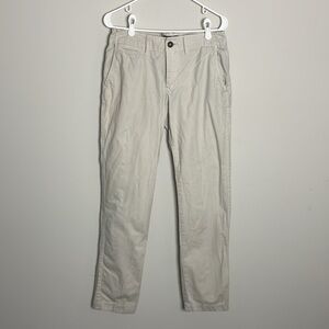 American Eagle Outfitters Light Khaki Slim Straight Pants- size 29